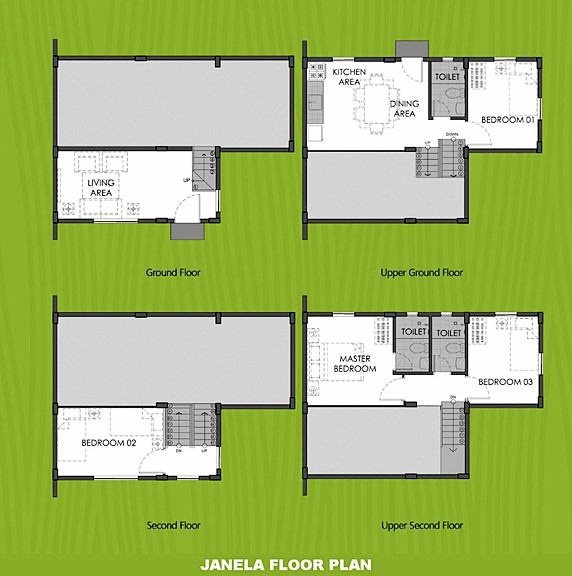 Janela Floor Plan House and Lot in Legazpi